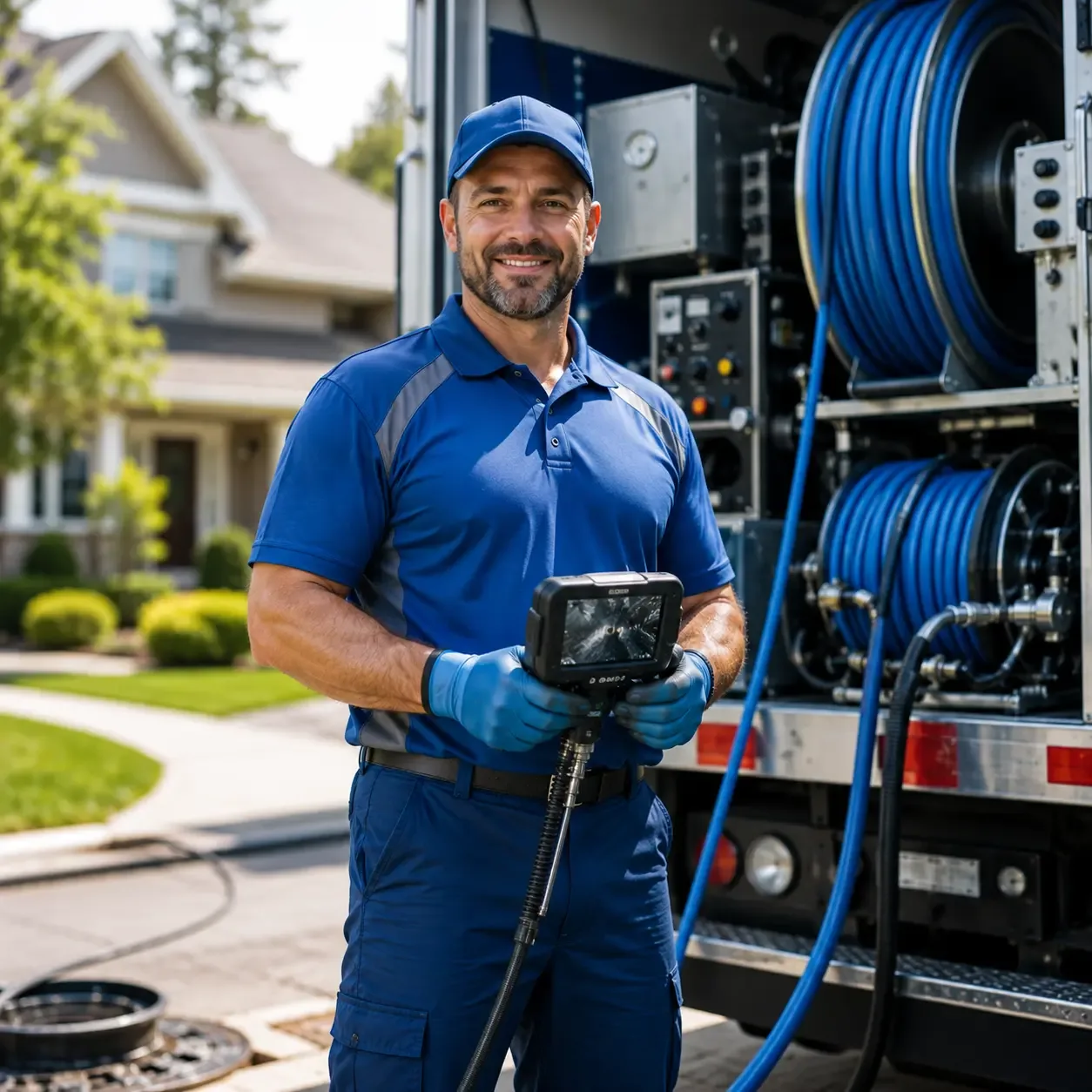 Local outdoor drain cleaning specialists in East Leroy, MI